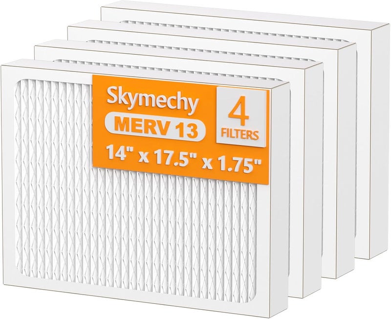 Skymechy 14 x 17.5 x1.75 MERV 13 Replacement Dehumidifier Filter Compatible with Santa Fe Advance90, Advance100, Advance120, Advance2, Honeywell DR90 & DR120 Dehumidifier Models, Pack of 4 - Image 1
